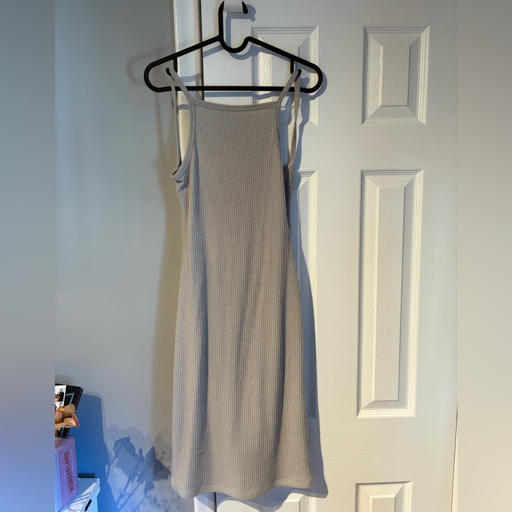 Community Gray Ribbed Dress